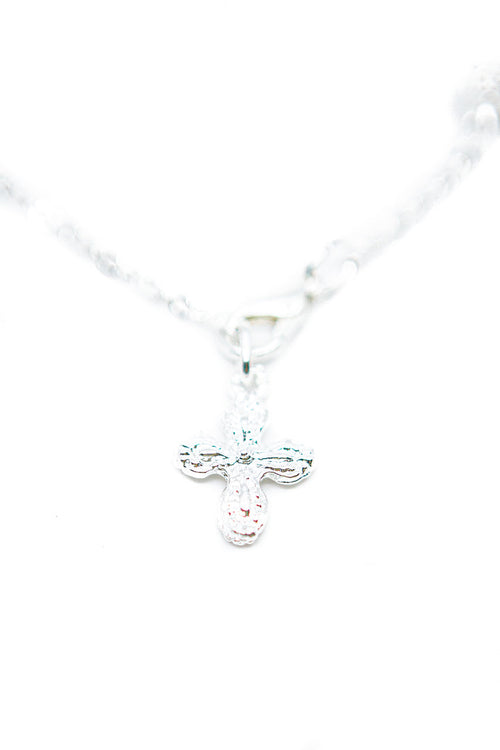Armkette "Rosellina" Silber – Detailansicht