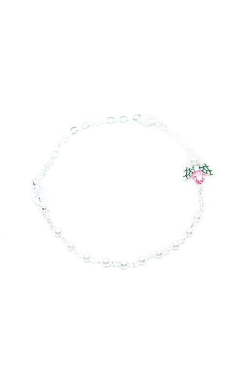 Armkette Engel rosa (Modeschmuck)