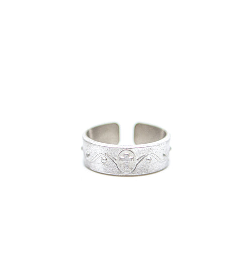 Edelstahlring Kreuz (CHF 11)
