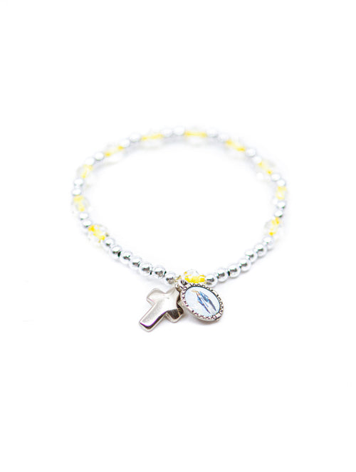 Armband "Maria" gelb – Detailansicht