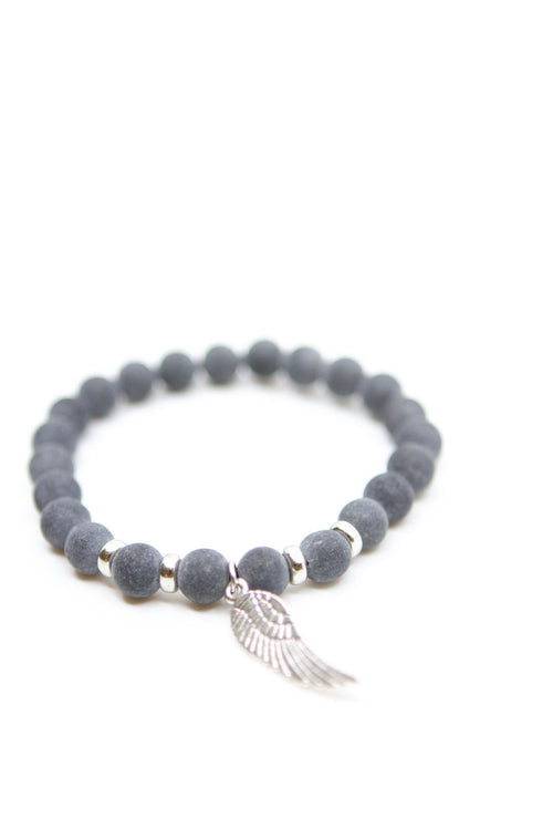 Edelsteinarmband Schwarzer Achat
